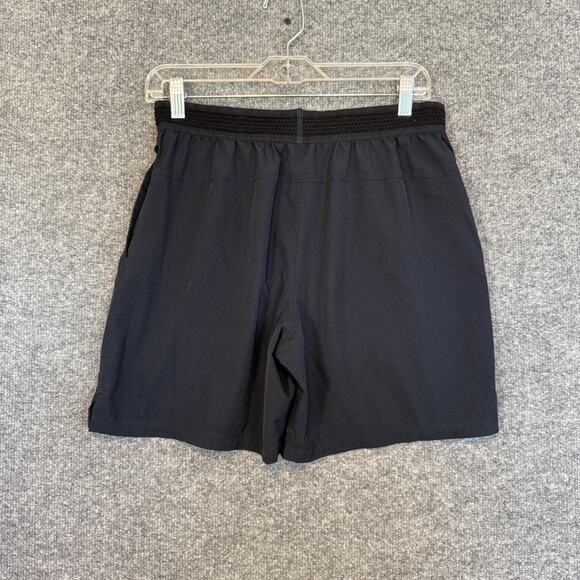 Fabletics Shorts Mens Medium Black Athletic Shorts Stretch Waist Casual - Picture 6 of 8